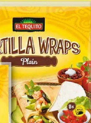 Placki Tortilla Wraps Plain El Tequito 8-pak promocja w Lidl