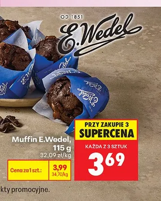 Muffin E.Wedel promocja w Biedronka