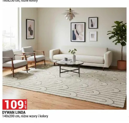 Dywan Linda promocja w Merkury Market