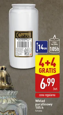 Wkład parafinowy 105h Calix promocja w Aldi