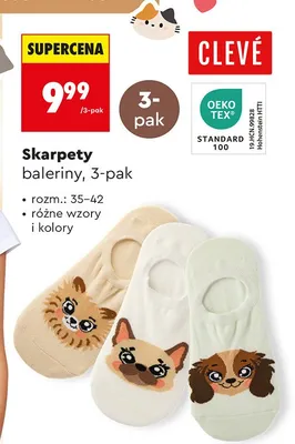 Skarpety baleriny promocja w Biedronka