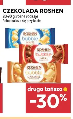 Czekolada Roshen Bubble Milk promocja w Stokrotka