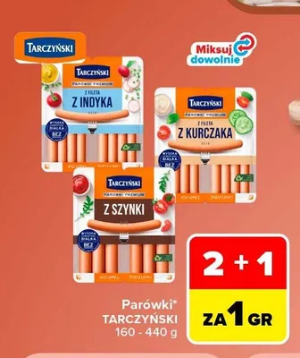 Parówki z szynki Tarczyński promocja w Carrefour