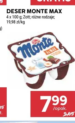 Deser Monte Max promocja w Stokrotka