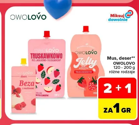 Mus Owolovo promocja w Carrefour