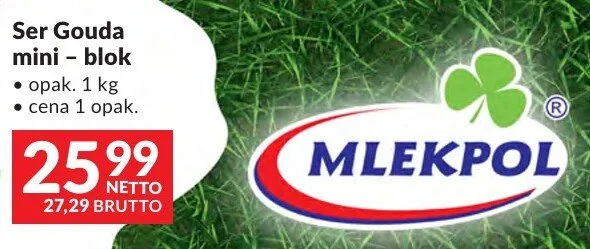 Ser Gouda mini - blok promocja w Makro