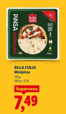 Pinsa Minipinsa promocja w Lidl