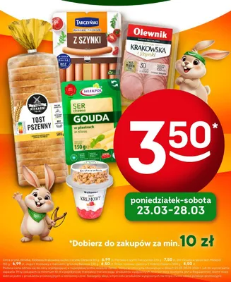 Ser Gouda w plastrach promocja w Żabka