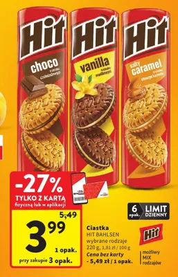 Ciastka choco promocja w Intermarche