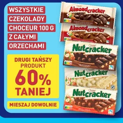 Czekolada Choceur Nutcracker ciemna promocja w Aldi