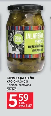 Papryka jalapeño krojona zielona Casa de Mexico promocja w Selgros