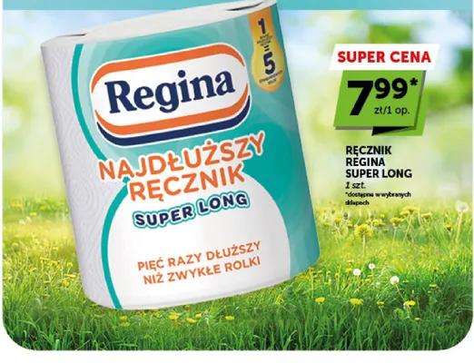 Ręcznik papierowy Regina Najdłuższy Ręcznik Super Long promocja w Euro Sklep