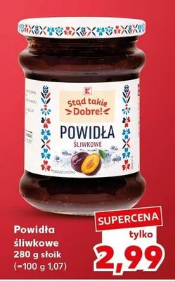 Powidła śliwkowe promocja w Kaufland