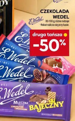 Czekolada E.Wedel promocja w Stokrotka