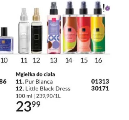 Mgiełka do ciała Avon Pur Blanca promocja w AVON