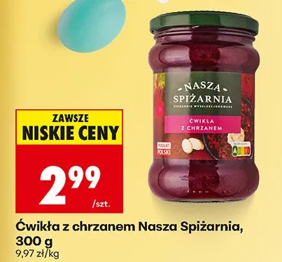 Ćwikła z chrzanem promocja w Biedronka