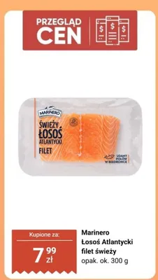 Łosoś Atlantycki filet świeży Marinero promocja w Biedronka