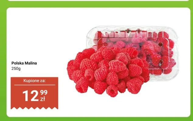 Malina polska promocja w Dino