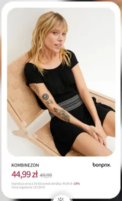 Kombinezon Bonprix promocja w bonprix