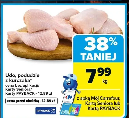 Udo podudzie z kurczaka promocja w Carrefour