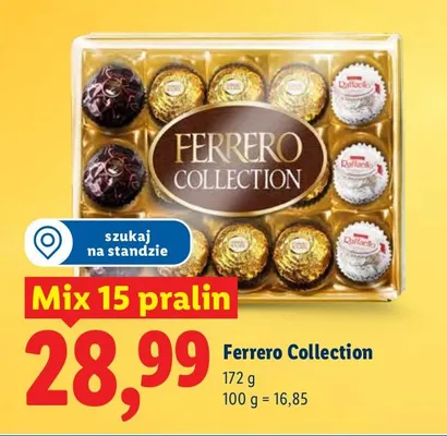 Praliny Ferrero Collection 172 g promocja w Lidl