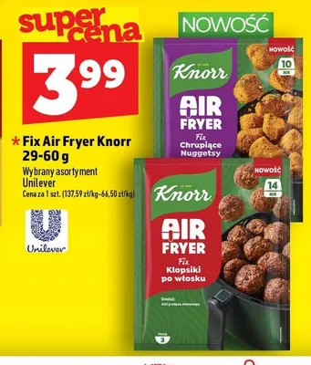 Fix Air Fryer Chrupiące Nuggetsy Knorr promocja w TOPAZ