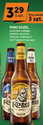 Piwo Kozel Ležák promocja w ABC