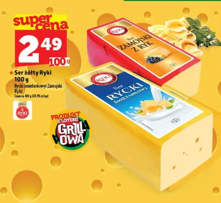 Ser żółty Ryki promocja w TOPAZ