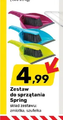 Zestaw do sprzątania Spring promocja w Bricomarche