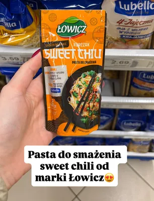 Pasta do smażenia sweet chili promocja w Dino
