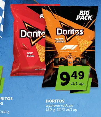 Chipsy Doritos Hot Corn promocja w Groszek