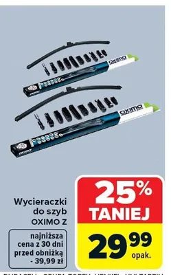 Wycieraczki do szyb promocja w Carrefour