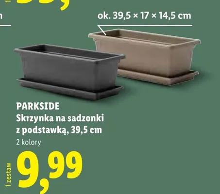 Skrzynka na sadzonki z podstawką, 39,5 cm promocja w Lidl