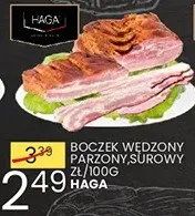 Boczek wędzony parzony/surowy promocja w Wafelek