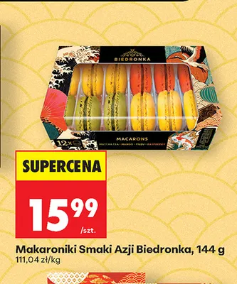 Makaroniki Smaki Azji Biedronka promocja w Biedronka