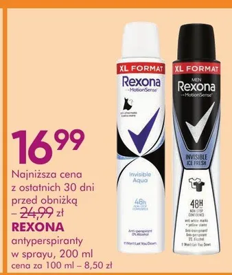 Antyperspiranty w sprayu promocja w Super-Pharm