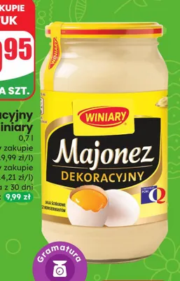 Majonez dekoracyjny promocja w Dino