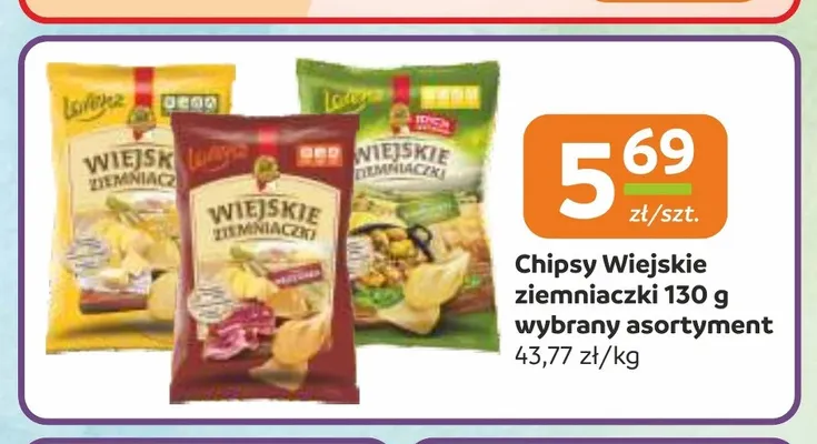Chipsy Wiejskie Ziemniaczki promocja w Gama