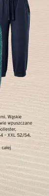 Spodnie dresowe o długości 3/4 Tchibo granatowe promocja w Tchibo
