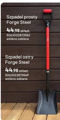 Szpadel prosty promocja w Castorama