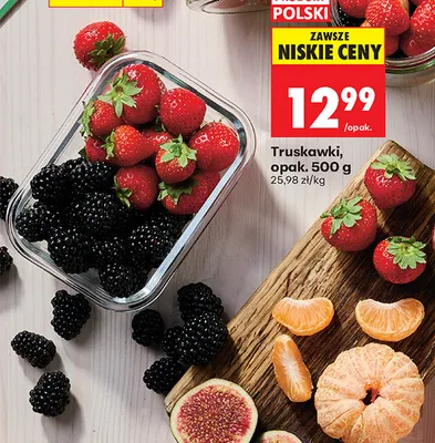 Truskawki promocja w Biedronka