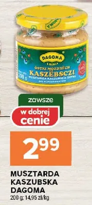 Musztarda kaszubska promocja w Stokrotka