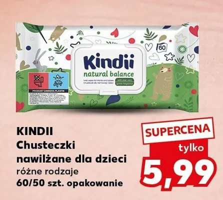 Chusteczki nawilżane dla dzieci różne rodzaje promocja w Kaufland