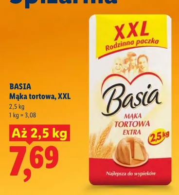 Mąka tortowa XXL promocja w Lidl