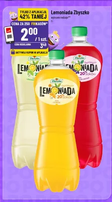 Lemoniada Zbyszko promocja w POLOmarket