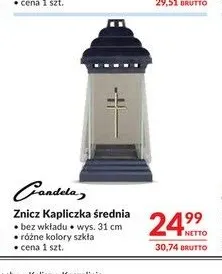 Znicz Kapliczka średnia Candela promocja w Makro