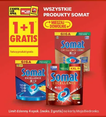 Produkty Somat promocja w Biedronka