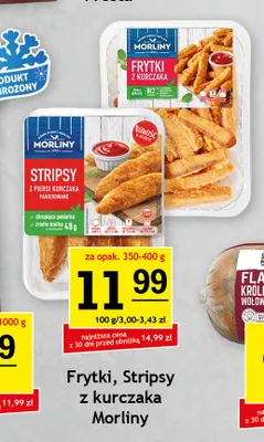 Stripsy z piersi kurczaka Morliny promocja w Gram Market