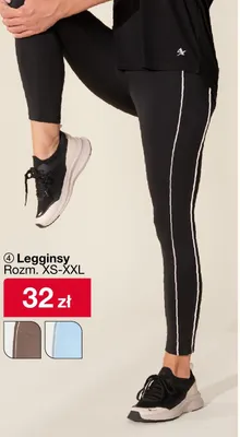 Legginsy damskie sportowe Rozm. XS-XXL promocja w Woolworth