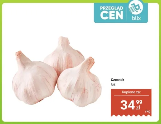 Czosnek luz promocja w Dino